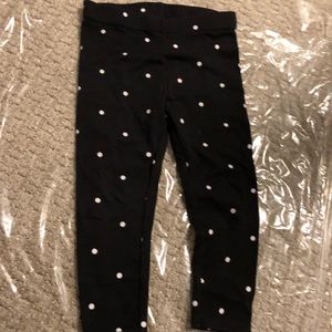 Tucker & Tate pooka Black Leggings 24 month